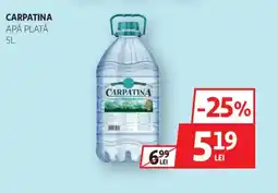 Auchan Carpatina apă plată Ofertă