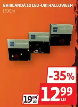 Auchan Actuel ghirlandă 10 led-uri halloween Ofertă