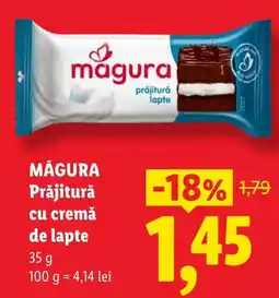 Lidl Magura prăjitură cu cremă de lapte Ofertă