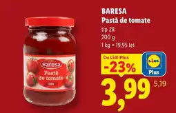 Lidl Baresa pastă de tomate Ofertă