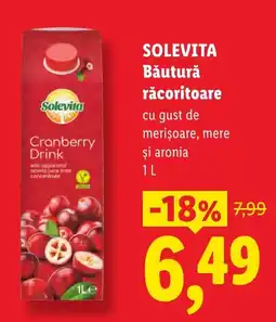 Lidl Solevita băutură răcoritoare Ofertă