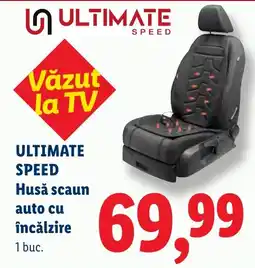 Lidl Ultimate Speed husă scaun auto cu încălzire Ofertă