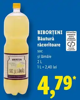 Lidl Biborteni băutură răcoritoare soc și lămâie Ofertă
