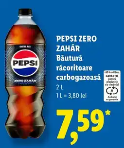 Lidl Pepsi zero zahăr Ofertă