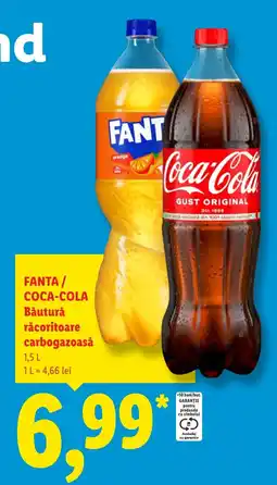 Lidl Fanta / Coca-Cola Ofertă