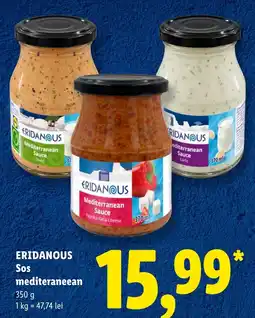 Lidl Eridanous sos mediteraneen Ofertă