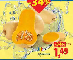 Lidl Dovleac pentru copt Ofertă