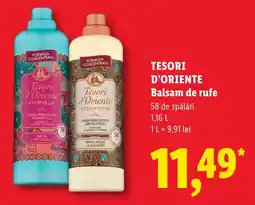 Lidl Tesori d'Oriente Balsam de rufe Ofertă