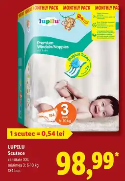 Lidl Lupilu Scutece Ofertă
