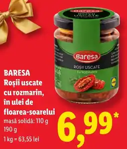 Lidl Baresa roșii uscate cu rozmarin Ofertă