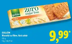 Lidl Gullón Biscuiți cu fibre, fără zahăr Ofertă