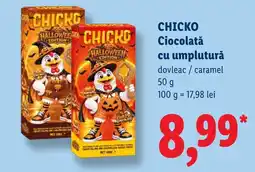 Lidl Chicko ciocolată cu umplutură Ofertă