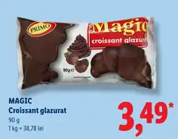 Lidl Primo magic croissant glazurat Ofertă