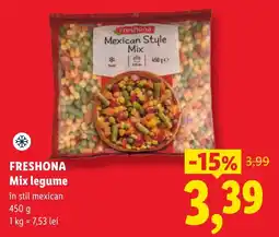Lidl Freshona mix legume Ofertă