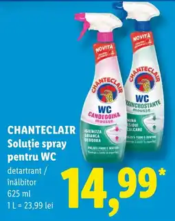 Lidl Chanteclair soluție spray pentru WC Ofertă
