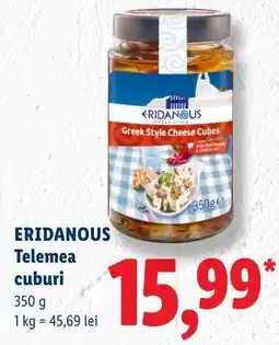 Lidl Eridanous telemea cuburi Ofertă