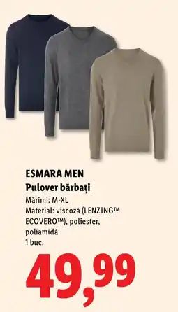 Lidl Esmara men pulover bărbați Ofertă