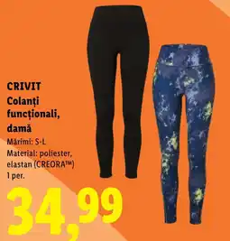 Lidl Crivit colanți funcționali, damă Ofertă