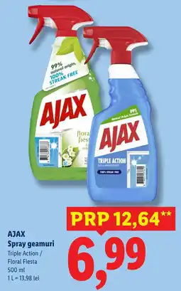 Lidl Ajax spray geamuri Ofertă