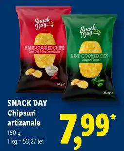 Lidl Snack Day Chipsuri artizanale Ofertă