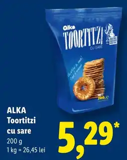Lidl Alka Toortitzi cu sare Ofertă