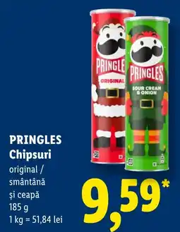 Lidl Pringles chipsuri Ofertă