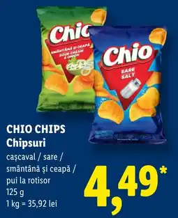 Lidl Chio chips chipsuri Ofertă