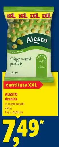 Lidl Alesto Arahide Ofertă