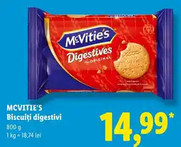 Lidl McVitie's biscuiți digestivi Ofertă