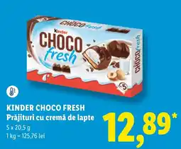 Lidl Kinder Choco Fresh Ofertă