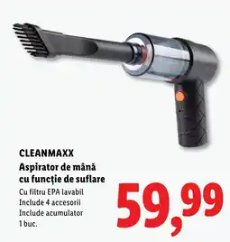 Lidl Cleanmaxx aspirator de mână cu funcție de suflare Ofertă