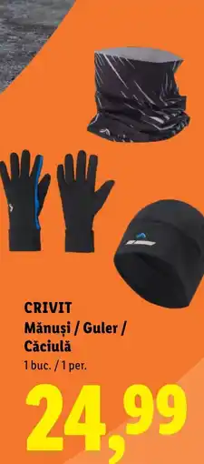 Lidl Crivit mănuși guler căciulă Ofertă
