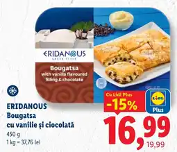 Lidl Eridanous bougatsa cu vanilie și ciocolată Ofertă