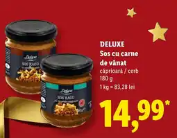 Lidl Deluxe sos cu carne de vânat Ofertă