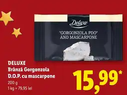 Lidl Deluxe brânză gorgonzola d.o.p. cu mascarpone Ofertă