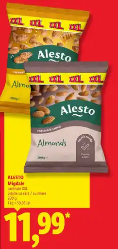 Lidl Alesto Migdale Ofertă