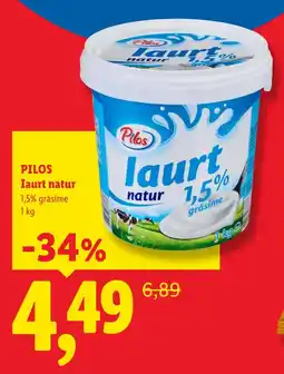 Lidl Pilos laurt natur Ofertă