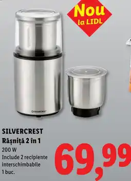Lidl Silvercrest Rășniță 2 în 1 Ofertă