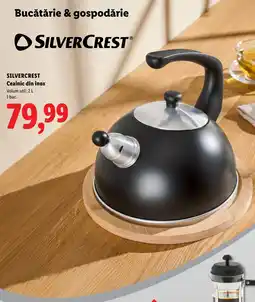 Lidl Silvercrest ceainic din inox Ofertă