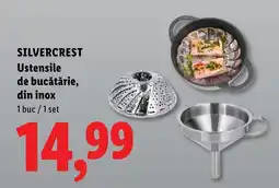 Lidl Silvercrest ustensile de bucătărie, din inox Ofertă