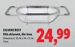 Lidl Silvercrest sită chiuvetă, din inox Ofertă
