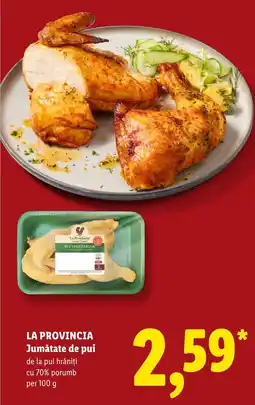 Lidl La Provincia Jumatate de pui Ofertă