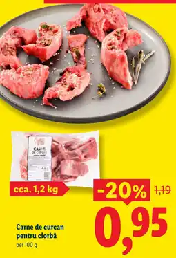 Lidl Carne de curcan pentru ciorba Ofertă