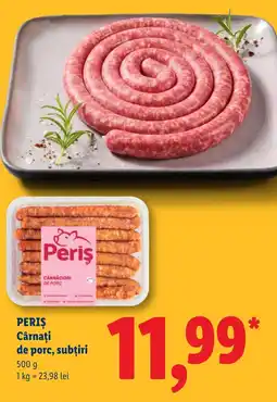 Lidl Periș Cârnați de porc, subțiri Ofertă