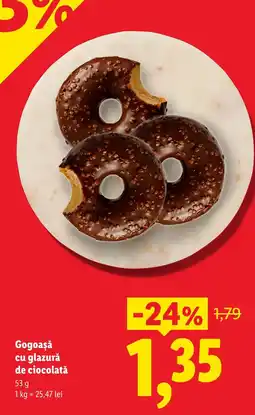 Lidl Gogoașă cu glazură de ciocolată Ofertă