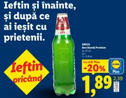 Lidl Argus bere blondă premium Ofertă