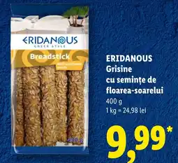 Lidl Eridanous grisine cu semințe de floarea-soarelui Ofertă