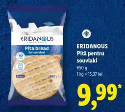 Lidl Eridanous pită pentru souvlaki Ofertă