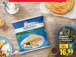 Lidl Eridanous plăcintă rulată cu spanac și brânză Ofertă