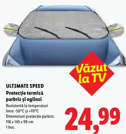 Lidl Ultimate Speed Protectie termica parbriz si oglinzi Ofertă